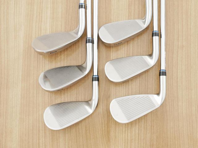 Iron set : XXIO : ชุดเหล็ก XXIO Cross 2 (ออกปี 2021 ตีไกลที่สุดของที่สุดจาก XXIO หน้าเด้งสุดๆ) มีเหล็ก 7-Pw,Aw,Dw (6 ชิ้น ตีไกลกว่าปกติ 2 เบอร์) ก้านเหล็ก NS Pro 860 DST Flex R