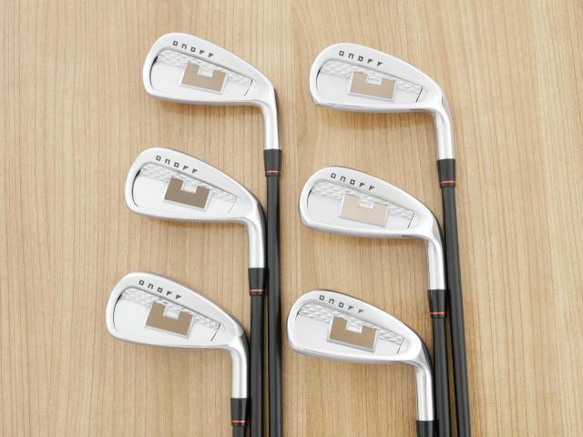 Iron set : Daiwa : ชุดเหล็ก Daiwa OnOff AKA (ออกปี 2024 ตีง่าย ไกล หน้าเด้ง บางเพียง 1.9 มิล) มีเหล็ก 5-Pw (6 ชิ้น) ก้านกราไฟต์ KBS PGI 60 Flex R