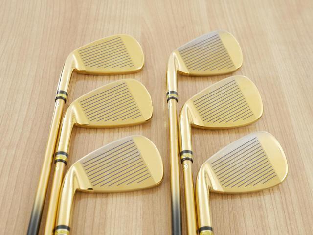 Iron set : Other Brand : ชุดเหล็ก Mutsumi Honma MH777 One Length (ใบใหญ่ ตีง่าย ไกล) มีเหล็ก 5-Pw (6 ชิ้น) ก้านกราไฟต์ Flex SR