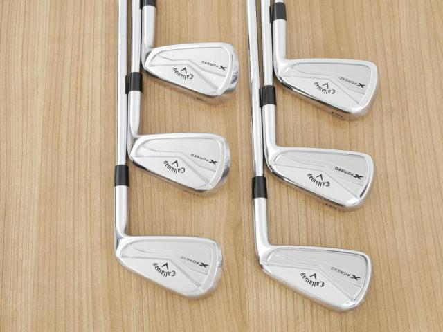 Iron set : Callaway : ชุดเหล็ก Callaway X Forged (ออกปี 2024 นุ่ม แน่น หล่อมาก) มีเหล็ก 5-Pw (6 ชิ้น) ก้านเหล็ก NS Pro Modus 105 Flex S