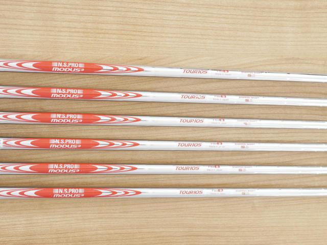 Iron set : Callaway : ชุดเหล็ก Callaway X Forged (ออกปี 2024 นุ่ม แน่น หล่อมาก) มีเหล็ก 5-Pw (6 ชิ้น) ก้านเหล็ก NS Pro Modus 105 Flex S