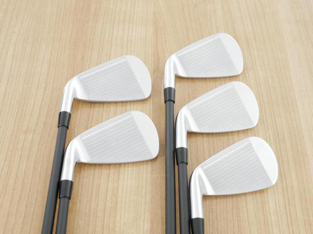 Iron set : Yamaha : ชุดเหล็ก Yamaha Inpres DriveStar Type S (รุ่นล่าสุด ปี 2025 ตีไกลที่สุด ไกลกว่าเหล็กทั่วไป 2 เบอร์ หน้าเด้งมากๆ) มีเหล็ก 6-Pw (5 ชิ้น) ก้านกราไฟต์ Fujikura TRAVIL 75 Flex R