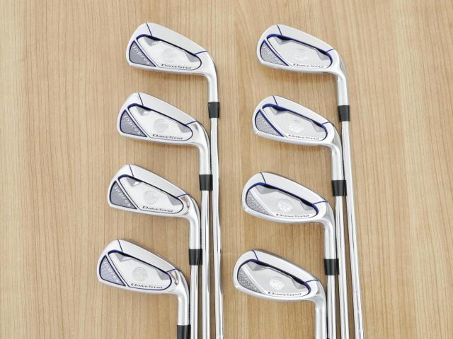 Iron set : Yamaha : ชุดเหล็ก Yamaha Inpres DriveStar (ออกปี 2023 ตีไกลที่สุด ไกลกว่าเหล็กทั่วไป 2 เบอร์ หน้าเด้งมากๆ) มีเหล็ก 5-Pw,Aw,As (8 ชิ้น) ก้านเหล็ก NS Pro 850 Neo Flex S