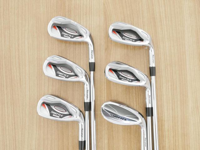 Iron set : Maruman : ชุดเหล็กกระเทย Maruman Shuttle i3000Mx (ตีง่ายมากๆ) มีเหล็ก 7-10,Pw,Aw (6 ชิ้น) ก้านเหล็ก NS Pro Modus 120 Flex S