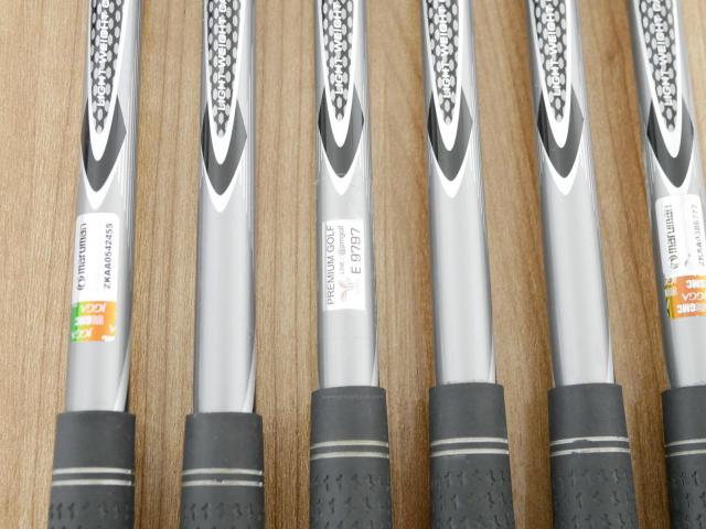 Iron set : Maruman : ชุดเหล็ก Maruman Conductor TF-02 มีเหล็ก 6-Pw,Aw (6 ชิ้น) ก้านกราไฟต์ Flex R
