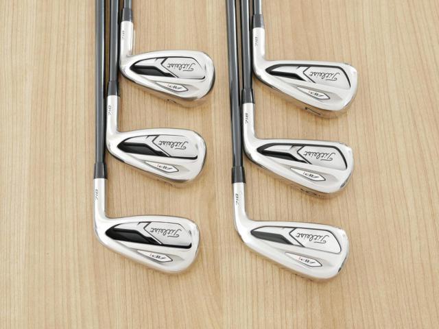 Iron set : Titleist : ชุดเหล็ก Titleist AP1 718 (ออกปี 2018) มีเหล็ก 5-Pw (6 ชิ้น) ก้านกราไฟต์ Fujikura MCI 60 Flex S