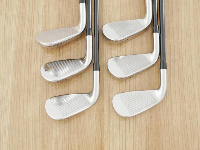 Iron set : Titleist : ชุดเหล็ก Titleist AP1 718 (ออกปี 2018) มีเหล็ก 5-Pw (6 ชิ้น) ก้านกราไฟต์ Fujikura MCI 60 Flex S