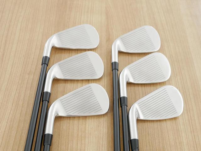 Iron set : Titleist : ชุดเหล็ก Titleist AP1 718 (ออกปี 2018) มีเหล็ก 5-Pw (6 ชิ้น) ก้านกราไฟต์ Fujikura MCI 60 Flex S