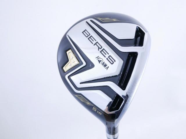 Lady club : All : **ก้าน 3 ดาว** หัวไม้ 5 Honma Beres Black (รุ่นปี 2023) Loft 18 ก้าน Honma ARMRQ MX Flex L (3 ดาว)
