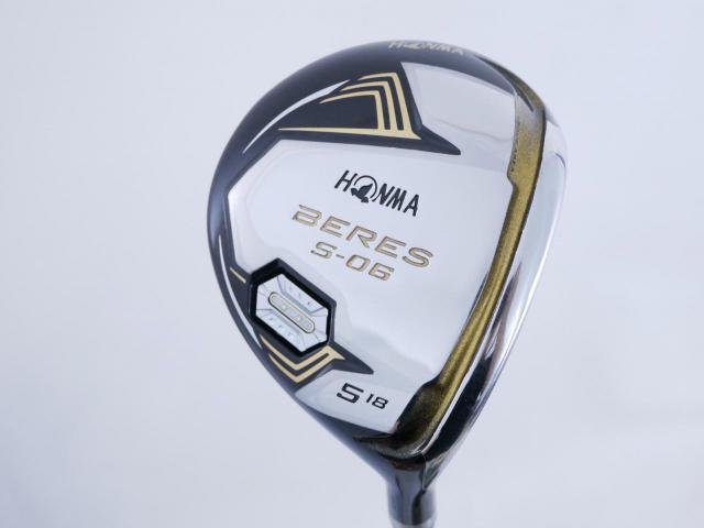 Fairway Wood : Honma : หัวไม้ 5 Honma Beres S-06 (ปี 2019) Loft 18 ก้าน ARMRQ X (47) FLex R (2 ดาว)