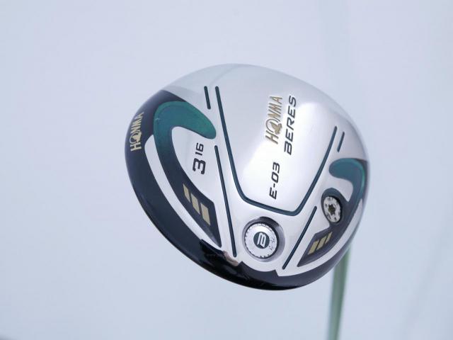 Fairway Wood : Honma : หัวไม้ 3 Honma Beres E-03 (ออกปี 2015 เหมาะกับซีเนียร์) Loft 16 ก้าน ARMRQ 8 (45) Flex R (2 ดาว)