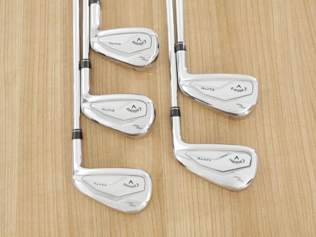 Iron set : Callaway : ชุดเหล็ก Callaway ELYTE Max Fast (ออกปี 2025 ตีง่ายมาก ไกล Japan Spec.) มีเหล็ก 6-Pw (5 ชิ้น) ก้านเหล็ก NS Pro 850 NEO Flex S