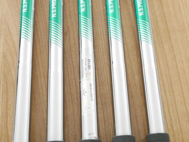 Iron set : Callaway : ชุดเหล็ก Callaway ELYTE Max Fast (ออกปี 2025 ตีง่ายมาก ไกล Japan Spec.) มีเหล็ก 6-Pw (5 ชิ้น) ก้านเหล็ก NS Pro 850 NEO Flex S