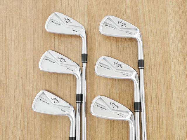 Iron set : Callaway : ชุดเหล็ก Callaway X Forged Star (ออกปี 2024) มีเหล็ก 5-Pw (6 ชิ้น) ก้านเหล็ก NS Pro 950 NEO Flex S