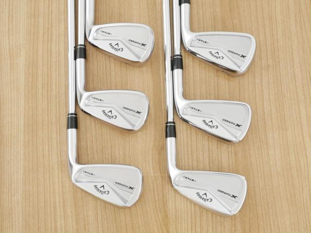 Iron set : Callaway : ชุดเหล็ก Callaway X Forged Star (ออกปี 2024) มีเหล็ก 5-Pw (6 ชิ้น) ก้านเหล็ก NS Pro 950 NEO Flex S