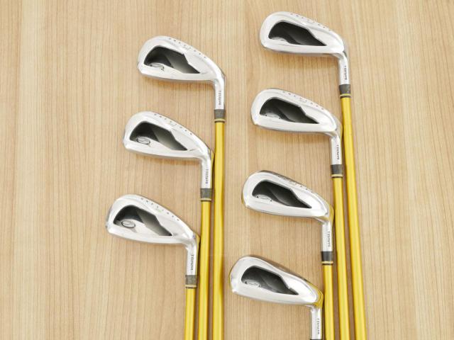 Iron set : Tsuruya : ชุดเหล็ก Tsuruya Onesider SE (ใบใหญ่ หน้าเด้ง) มีเหล็ก 4-Pw (7 ชิ้น) ก้านกราไฟต์ Flex R
