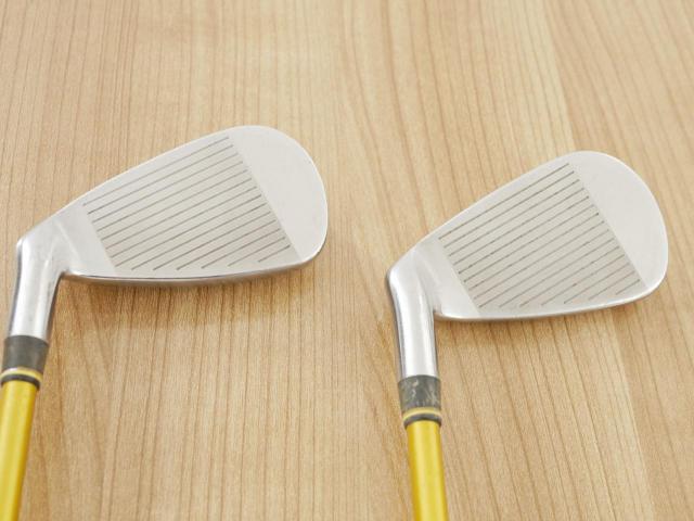 Iron set : Tsuruya : ชุดเหล็ก Tsuruya Onesider SE (ใบใหญ่ หน้าเด้ง) มีเหล็ก 4-Pw (7 ชิ้น) ก้านกราไฟต์ Flex R