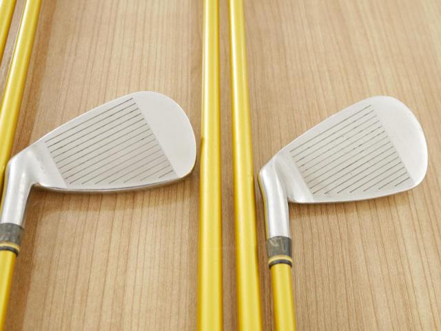 Iron set : Tsuruya : ชุดเหล็ก Tsuruya Onesider SE (ใบใหญ่ หน้าเด้ง) มีเหล็ก 4-Pw (7 ชิ้น) ก้านกราไฟต์ Flex R