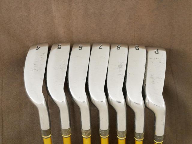 Iron set : Tsuruya : ชุดเหล็ก Tsuruya Onesider SE (ใบใหญ่ หน้าเด้ง) มีเหล็ก 4-Pw (7 ชิ้น) ก้านกราไฟต์ Flex R