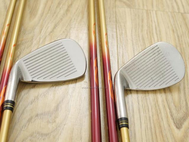 Iron set : Other Brand : ชุดเหล็ก S-Yard X-Lite (เหมาะกับซีเนียร์) มีเหล็ก 6-Pw,Aw,Sw (7 ชิ้น) ก้านกราไฟต์ Flex R1