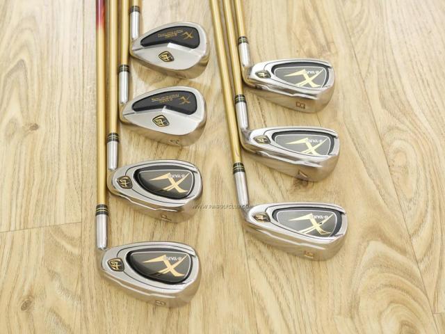 Iron set : Other Brand : ชุดเหล็ก S-Yard X-Lite (เหมาะกับซีเนียร์) มีเหล็ก 6-Pw,Aw,Sw (7 ชิ้น) ก้านกราไฟต์ Flex R1