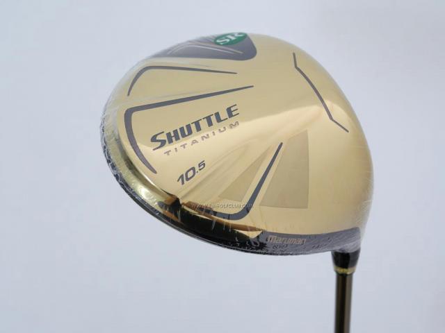 Driver : Maruman : **ของใหม่ ยังไม่แกะพลาสติก** ไดรเวอร์ Maruman Shuttle Type X Gold (รุ่นล่าสุด ปี 2020) Loft 10.5 Flex SR