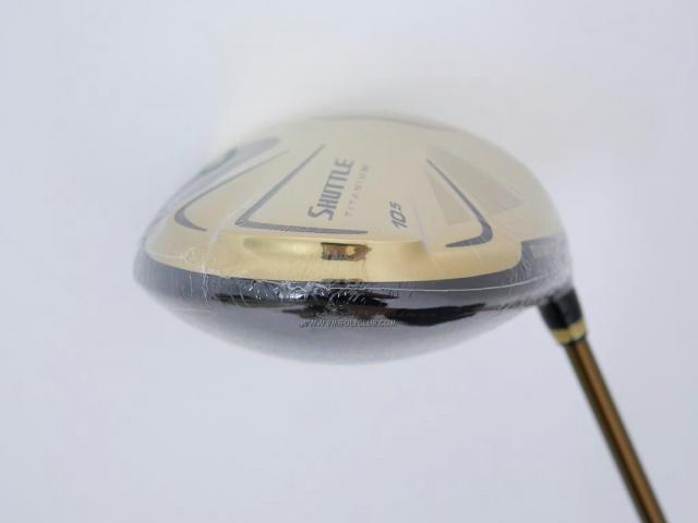 Driver : Maruman : **ของใหม่ ยังไม่แกะพลาสติก** ไดรเวอร์ Maruman Shuttle Type X Gold (รุ่นล่าสุด ปี 2020) Loft 10.5 Flex SR