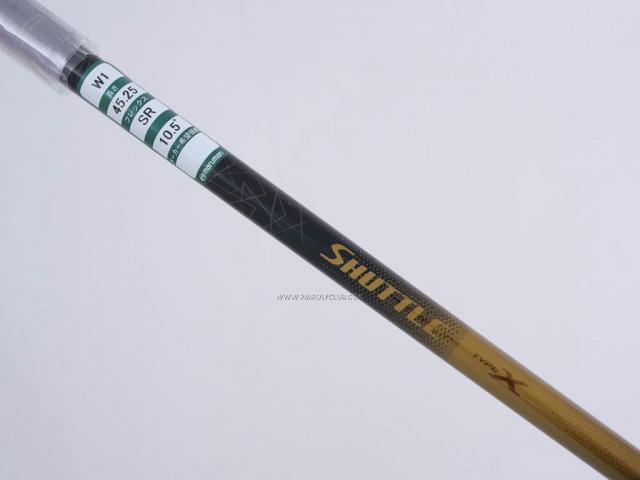 Driver : Maruman : **ของใหม่ ยังไม่แกะพลาสติก** ไดรเวอร์ Maruman Shuttle Type X Gold (รุ่นล่าสุด ปี 2020) Loft 10.5 Flex SR