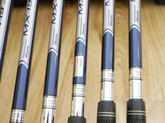 Iron set : Mizuno : ชุดเหล็ก Mizuno MX-19 HEMI COG (ใบใหญ่ ตีง้าย) มีเหล็ก 4-Pw (7 ชิ้น) ก้านกราไฟต์ Flex R