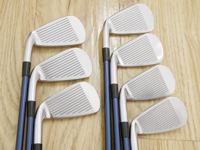 Iron set : Mizuno : ชุดเหล็ก Mizuno MX-19 HEMI COG (ใบใหญ่ ตีง้าย) มีเหล็ก 4-Pw (7 ชิ้น) ก้านกราไฟต์ Flex R