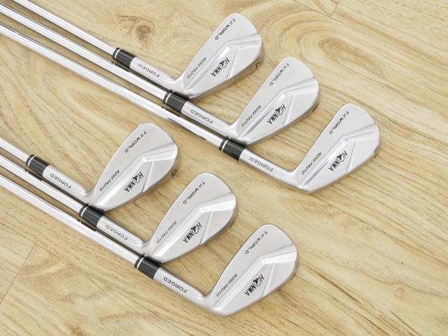 Iron set : Honma : ชุดเหล็ก Honma TW-MB Rose Proto (Forged ปี 2020) มีเหล็ก 5-10 (6 ชิ้น) ก้านเหล็ก Dynamic Gold S200
