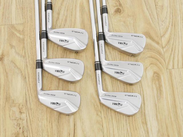 Iron set : Honma : ชุดเหล็ก Honma TW-MB Rose Proto (Forged ปี 2020) มีเหล็ก 5-10 (6 ชิ้น) ก้านเหล็ก Dynamic Gold S200