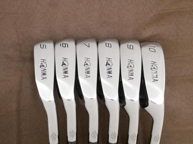 Iron set : Honma : ชุดเหล็ก Honma Beres MG802 (หน้าเด้ง) มีเหล็ก 5-10 (6 ชิ้น) ก้านเหล็ก NS Pro 950 Flex S