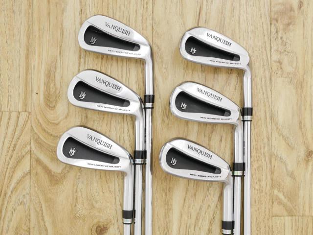 Iron set : Maruman : ชุดเหล็ก Maruman Majesty Vanquich (รุ่นท๊อปสุด ปี 2017 ของใหม่ 6 หมื่นบาท) มีเหล็ก 6-10,Pw (6 ชิ้น) ก้านเหล็ก NS Pro 850 Flex S