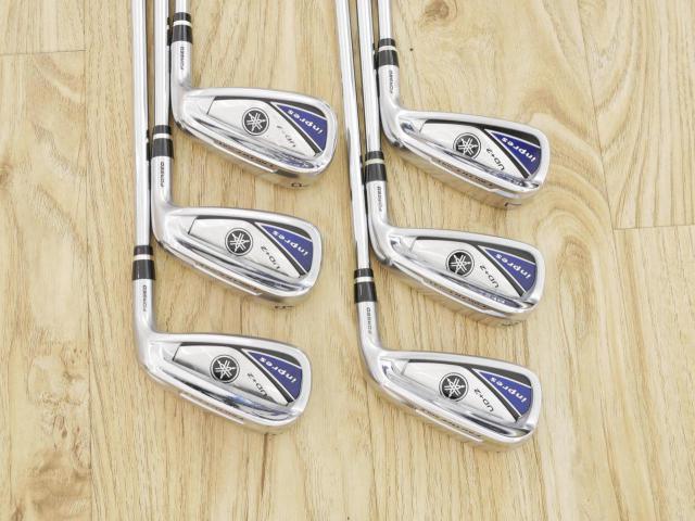 Iron set : Yamaha : ชุดเหล็ก Yamaha Inpres UD+2 (ออกปี 2019 ตีไกลที่สุด ไกลกว่าเหล็กทั่วไป 2 เบอร์ หน้าเด้ง COR 0.822) มีเหล็ก 5-Pw (6 ชิ้น) ก้านเหล็ก NS Pro Zelos 7 Flex S