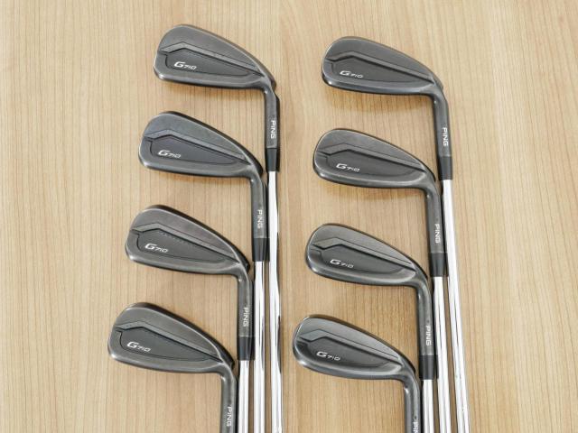 Iron set : Ping : ชุดเหล็ก Ping G710 (ปี 2021 Japan Spec. ใบใหญ่ ง่ายที่สุด ไกลที่สุดของ Ping) มีเหล็ก 5-Pw,Aw,Sw (8 ชิ้น)  ก้านเหล็ก NS Pro 950 NEO Flex S