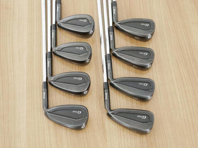 Iron set : Ping : ชุดเหล็ก Ping G710 (ปี 2021 Japan Spec. ใบใหญ่ ง่ายที่สุด ไกลที่สุดของ Ping) มีเหล็ก 5-Pw,Aw,Sw (8 ชิ้น)  ก้านเหล็ก NS Pro 950 NEO Flex S