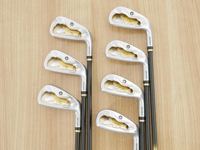 Iron set : Honma : ชุดเหล็ก Honma Beres IS-02 (หน้าเด้ง Forged) มีเหล็ก 5-11 (7 ชิ้น เทียบเท่า 4-Pw) ก้าน ARMRQ 6 (49) Flex R (2 ดาว)