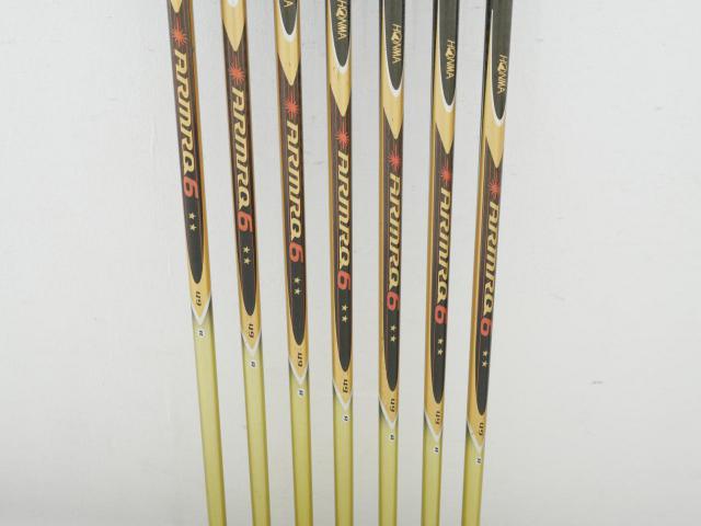 Iron set : Honma : ชุดเหล็ก Honma Beres IS-02 (หน้าเด้ง Forged) มีเหล็ก 5-11 (7 ชิ้น เทียบเท่า 4-Pw) ก้าน ARMRQ 6 (49) Flex R (2 ดาว)