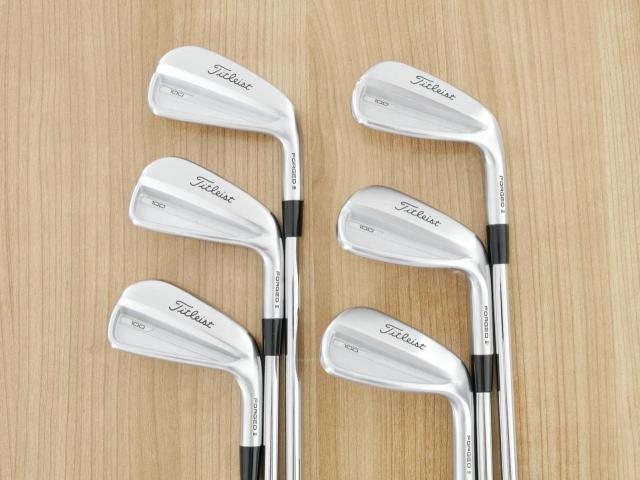 Iron set : Titleist : ชุดเหล็ก Titleist T100 Forged (ออกปี 2023 นุ่ม แน่น คม) มีเหล็ก 5-Pw (6 ชิ้น) ก้านเหล็ก NS Pro 750 NEO Flex S