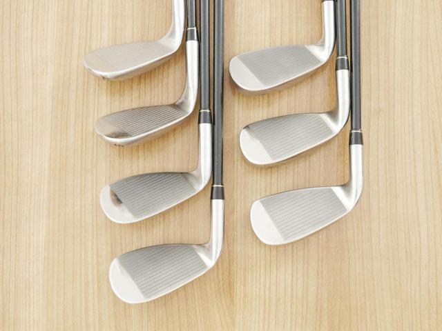 Iron set : Tsuruya : ชุดเหล็ก Tsuruya AXEL XP MM (หน้าเด้ง เบา อ่อน เหมาะกับซีเนียร์) มีเหล็ก 7-Pw,Aw,As,Sw (7 ชิ้น) ก้านกราไฟต์ Flex R
