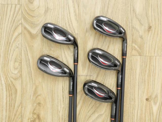 Iron set : Maruman : ชุดเหล็กกระเทย Maruman Shuttle i3000x มีเหล็ก 7-10,Pw (5 ชิ้น) ก้านกราไฟต์ Flex R