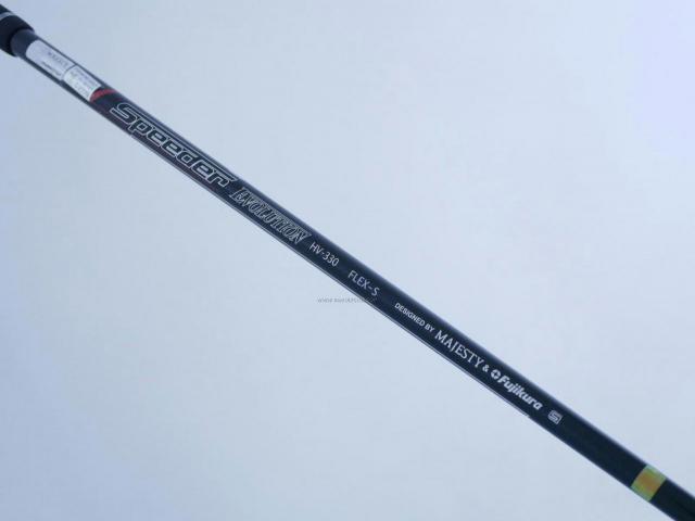 Fairway Wood : Maruman : หัวไม้ 3 Maruman MAJESTY Conquest BK (ปี 2021 รุ่นท้อปสุด) Loft 15 ก้าน Fujikura Speeder Evolution Flex S