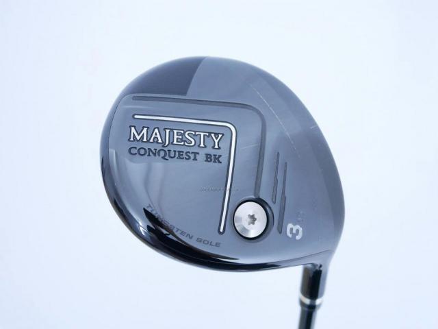 Fairway Wood : Maruman : หัวไม้ 3 Maruman MAJESTY Conquest BK (ปี 2021 รุ่นท้อปสุด) Loft 15 ก้าน Fujikura Speeder Evolution Flex S