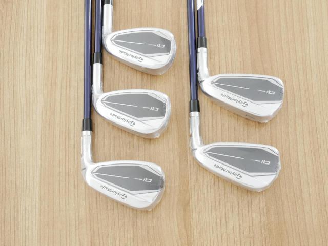 Iron set : Taylormade : **ของใหม่ ยังไม่แกะพลาสติก** ชุดเหล็ก Taylormade Qi (รุ่นล่าสุด ออกปี 2024 Japan Spec.) มีเหล็ก 6-Pw (5 ชิ้น) ก้านกราไฟต์ Mitsubishi Diamana TM60 Flex R