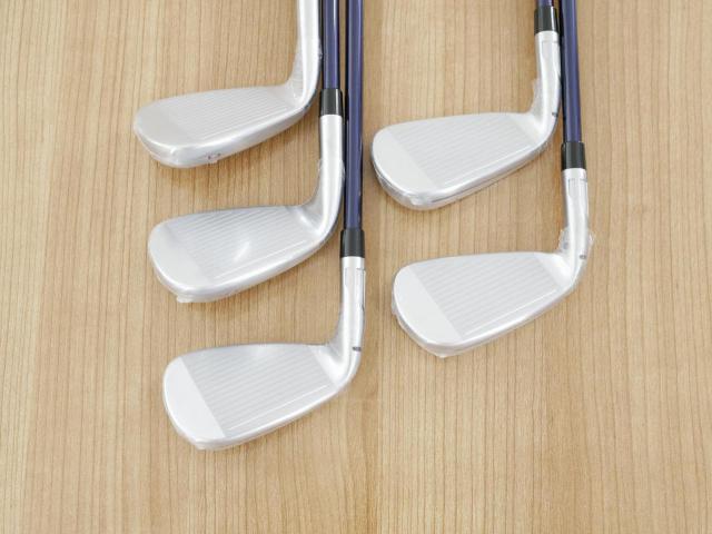 Iron set : Taylormade : **ของใหม่ ยังไม่แกะพลาสติก** ชุดเหล็ก Taylormade Qi (รุ่นล่าสุด ออกปี 2024 Japan Spec.) มีเหล็ก 6-Pw (5 ชิ้น) ก้านกราไฟต์ Mitsubishi Diamana TM60 Flex R