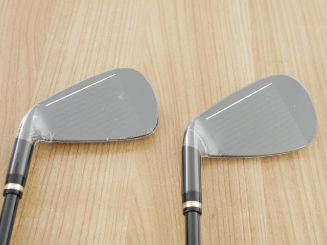 Iron set : Honma : **ของใหม่ ยังไม่แกะพลาสติก** ชุดเหล็ก Honma Beres 09 Forged Black (รุ่นล่าสุด ออกปี 2024 สวยมากๆ) มีเหล็ก 6-11 (6 ชิ้น เทียบเท่า 6-Pw) ก้าน ARMRQ FX Flex R