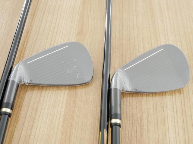 Iron set : Honma : **ของใหม่ ยังไม่แกะพลาสติก** ชุดเหล็ก Honma Beres 09 Forged Black (รุ่นล่าสุด ออกปี 2024 สวยมากๆ) มีเหล็ก 6-11 (6 ชิ้น เทียบเท่า 6-Pw) ก้าน ARMRQ FX Flex R