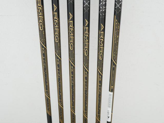 Iron set : Honma : **ของใหม่ ยังไม่แกะพลาสติก** ชุดเหล็ก Honma Beres 09 Forged Black (รุ่นล่าสุด ออกปี 2024 สวยมากๆ) มีเหล็ก 6-11 (6 ชิ้น เทียบเท่า 6-Pw) ก้าน ARMRQ FX Flex R