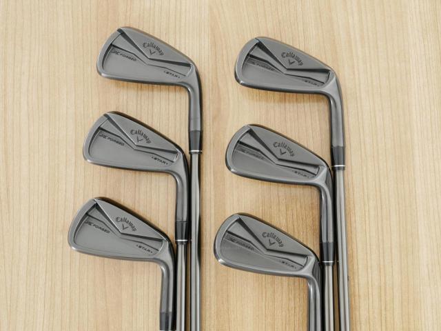 Iron set : Callaway : ชุดเหล็ก Callaway X Forged Star Black Limited (ออกปี 2024 หายากมากๆ) มีเหล็ก 5-Pw (6 ชิ้น) ก้านเหล็ก NS Pro 950 NEO Black Flex S